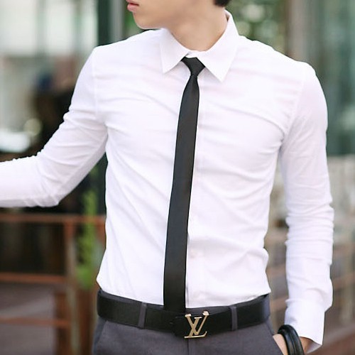 formal shirt with tie