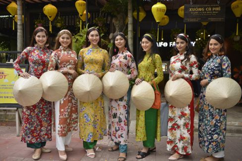 Ao Dai Traditional Dress of Vietnam - A DONG SILK