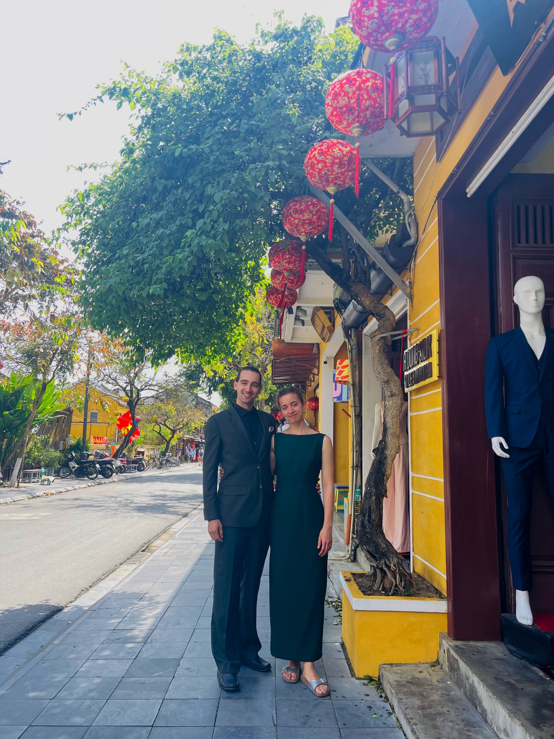 wedding suit in hoi an
