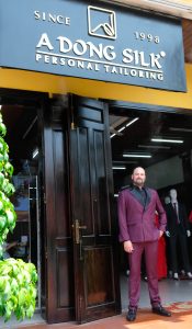 tailored suits experience in Hoi An