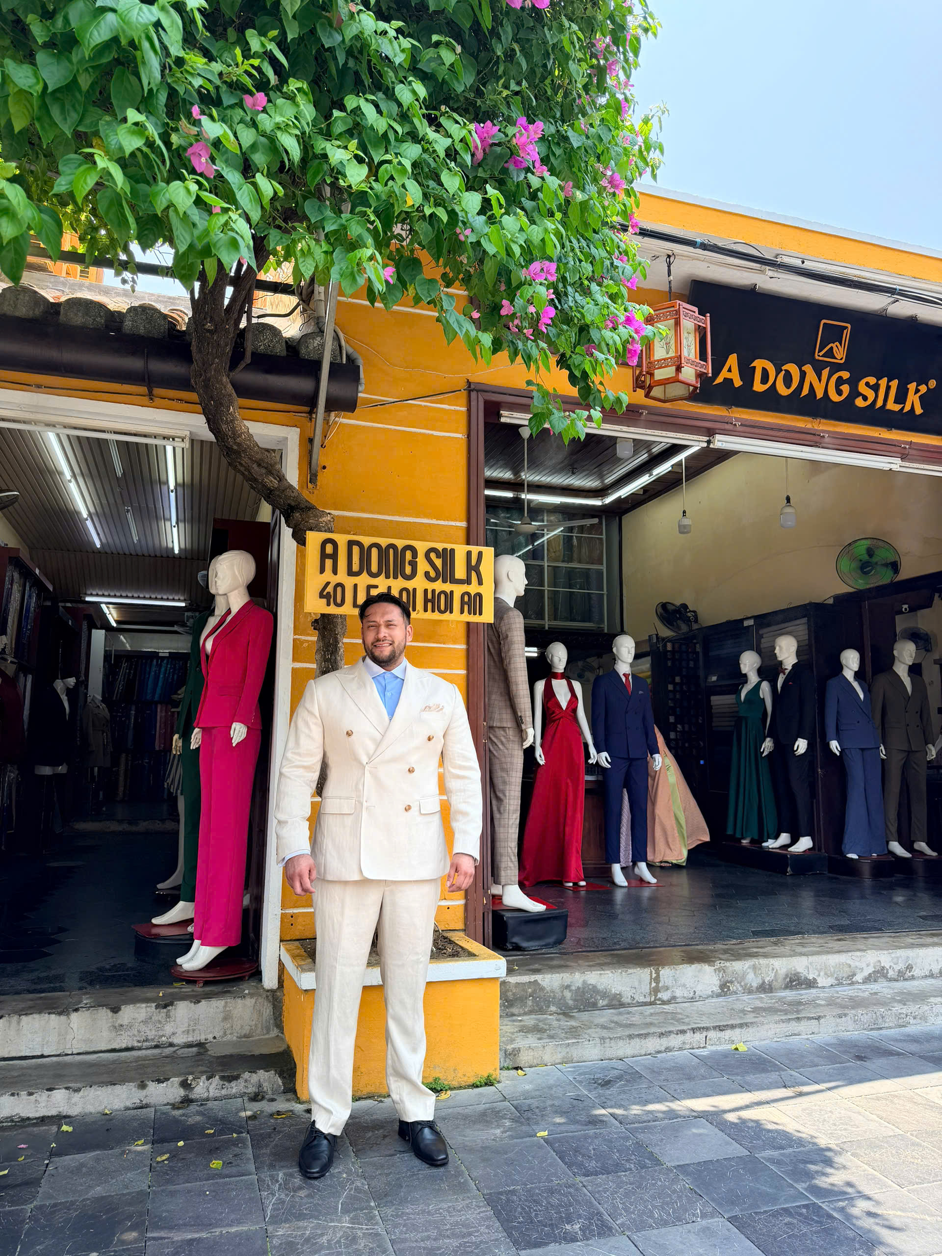 linen suits in Hoi An